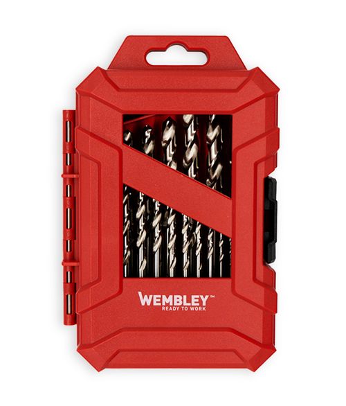 Juego de Mecha de Acero Rápido [1-10 mm] (19 Pzs)