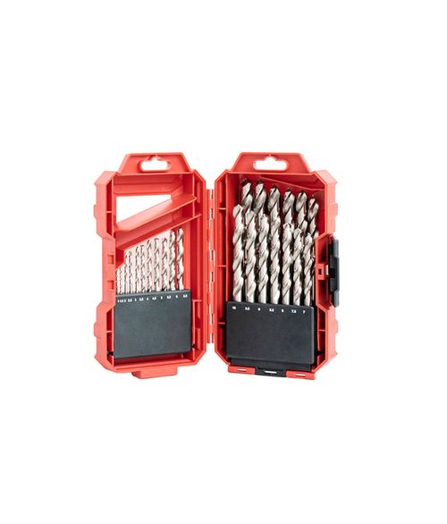 Juego de Mecha de Acero Rápido [1-13 mm] (25 Pzs)