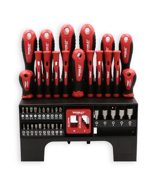 Juego de Destornilladores y Puntas (43 Pzs)